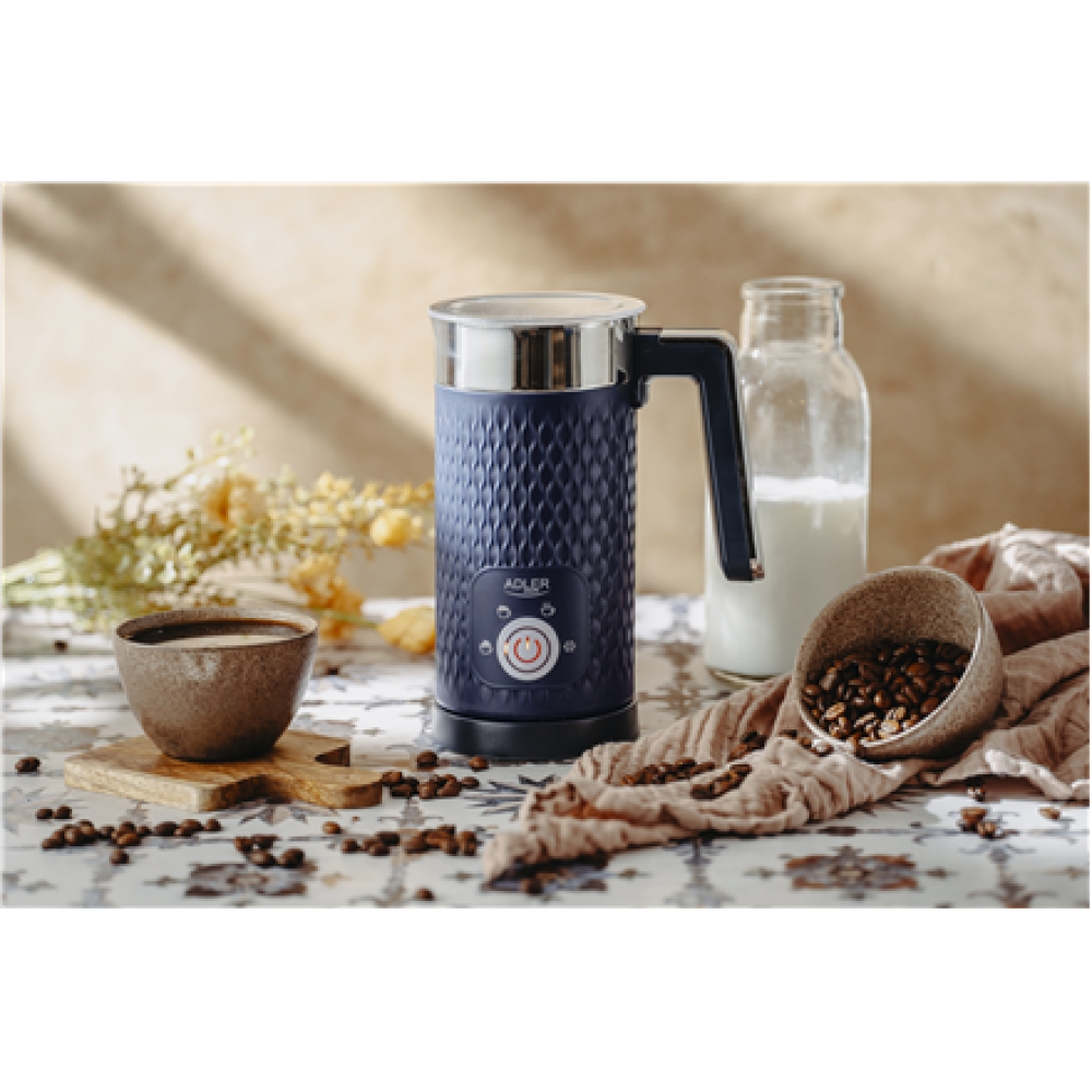 Adler , Milk frother , AD 4494 , 500 W , Milk frother , Dark Blue