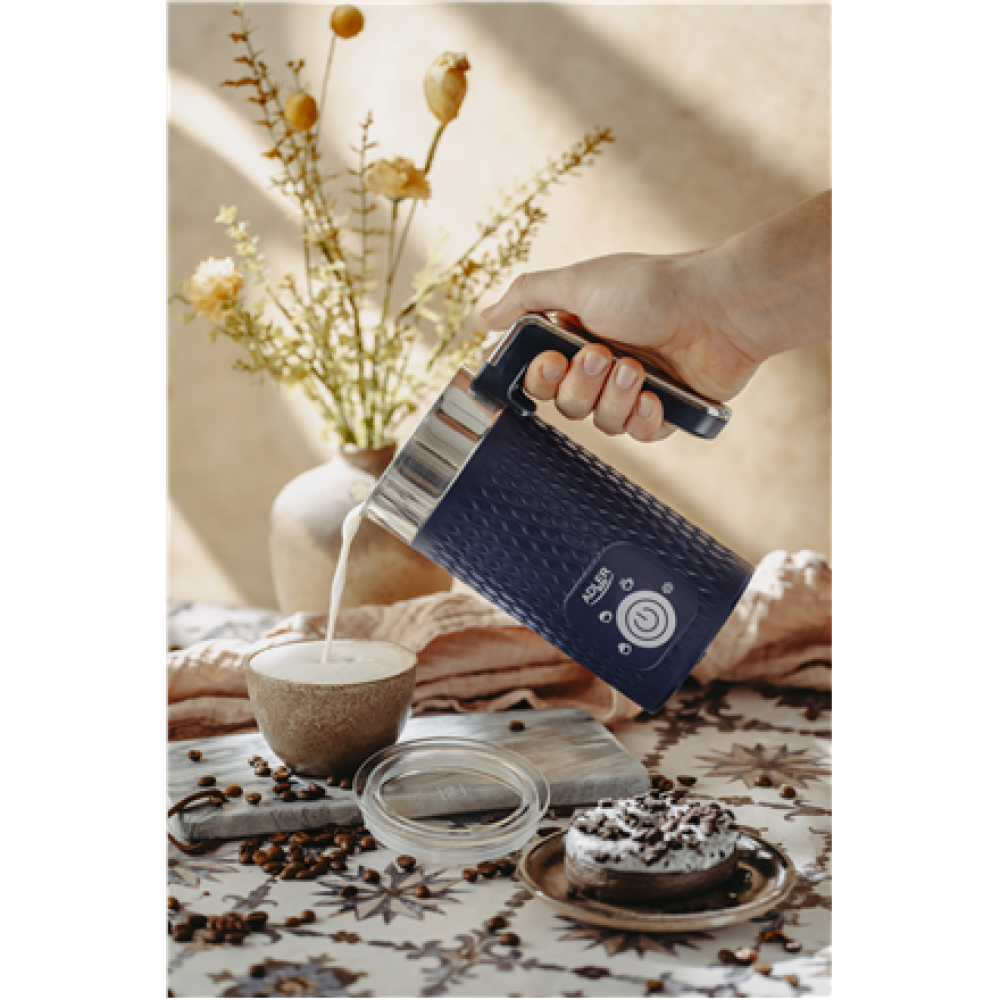 Adler , Milk frother , AD 4494 , 500 W , Milk frother , Dark Blue