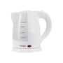 Mesko , Kettle , MS 1276 , Standard , 1600 W , 1 L , Plastic , 360° rotational base , White