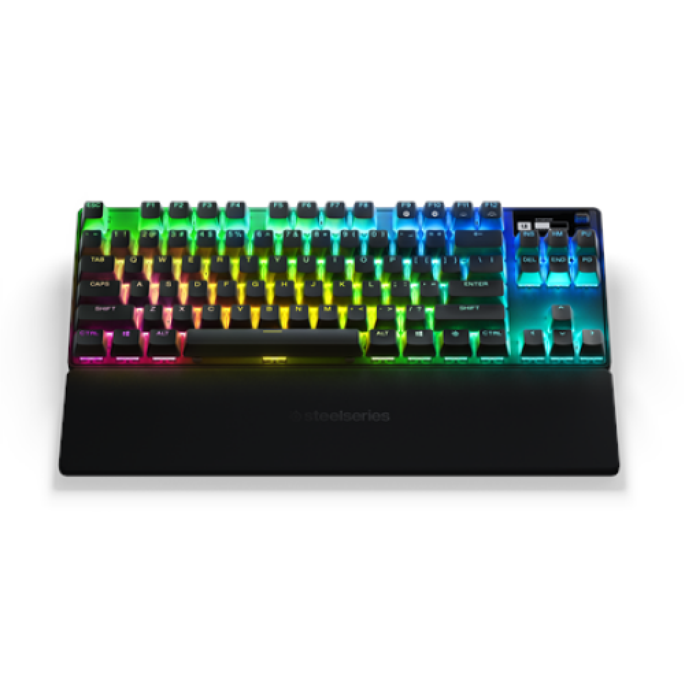 SteelSeries Gaming Keyboard Apex Pro TKL (2023), RGB LED light, US, Black, Wireless