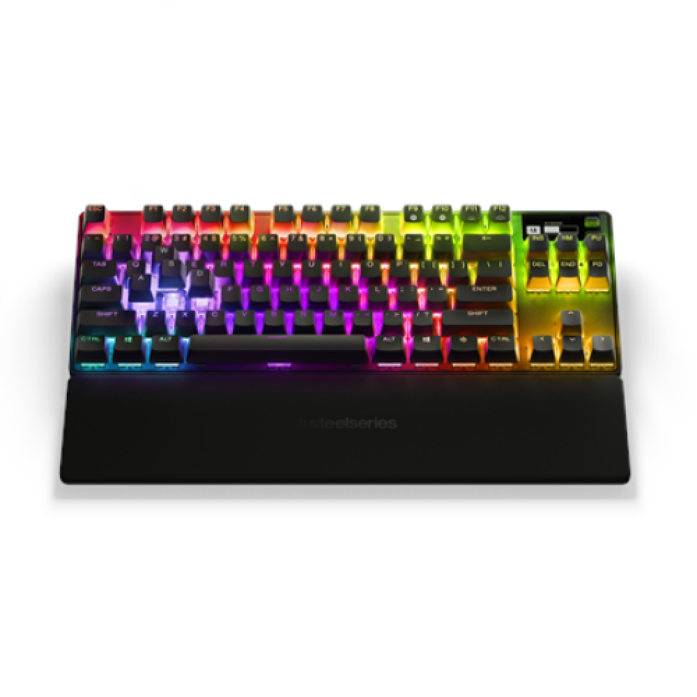 SteelSeries Gaming Keyboard Apex Pro TKL (2023), RGB LED light, US, Black, Wireless