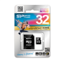 Silicon Power , 32 GB , MicroSDHC , Flash memory class 10 , SD adapter