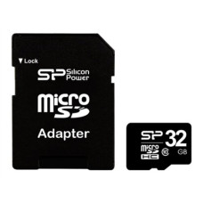 Silicon Power , 32 GB , MicroSDHC , Flash memory class 10 , SD adapter Silicon Power , 32 GB , MicroSDHC , Flash memory class 10 , SD adapter