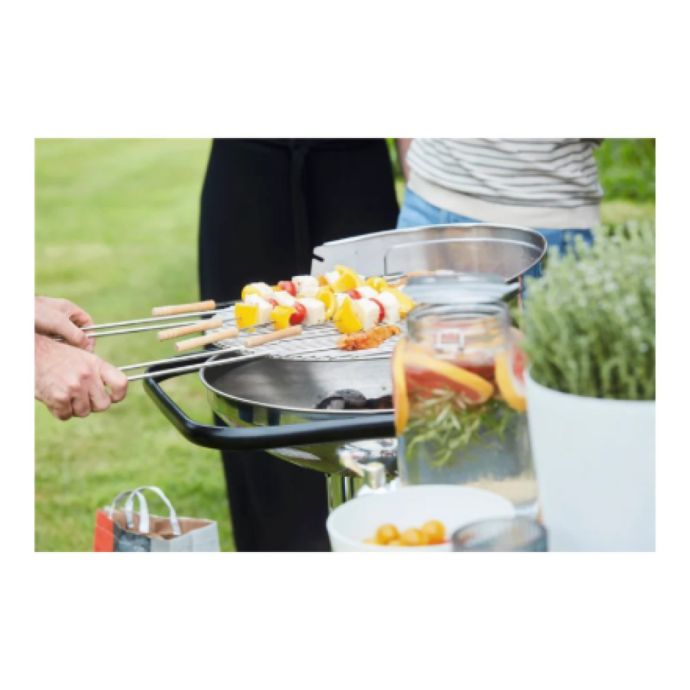Barbecook Charcoal Barbecue Loewy 50 SST, 51.5 x 56 x 99 cm , BC-CHA-1005 , Silver