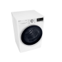 LG Dryer Machine , RH80V9AV3N , Energy efficiency class C , Front loading , 8 kg , LED , Depth 69 cm , Wi-Fi , White