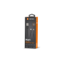 Natec USB-A to Micro USB, Lightning 1 m, Black