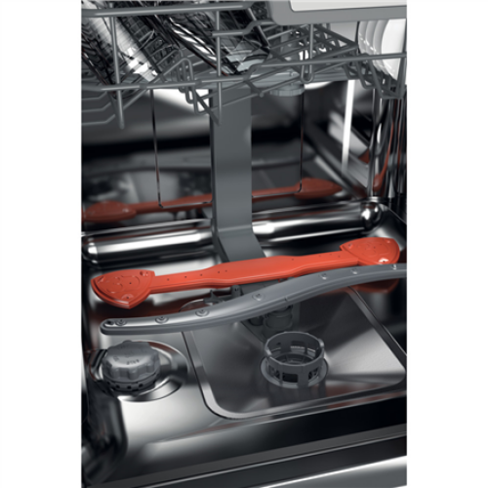 Hotpoint Dishwasher HIC 3O33 WLEG Built-in Width 59.8 cm Number of place settings 14 Number of programs 8 Energy efficiency class D Display Does not apply