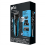 Braun , Shaver with trimmer , Series 3 Shave&Style 3010BT , Operating time (max) 45 min , Wet & Dry , NiMH , Black/Blue