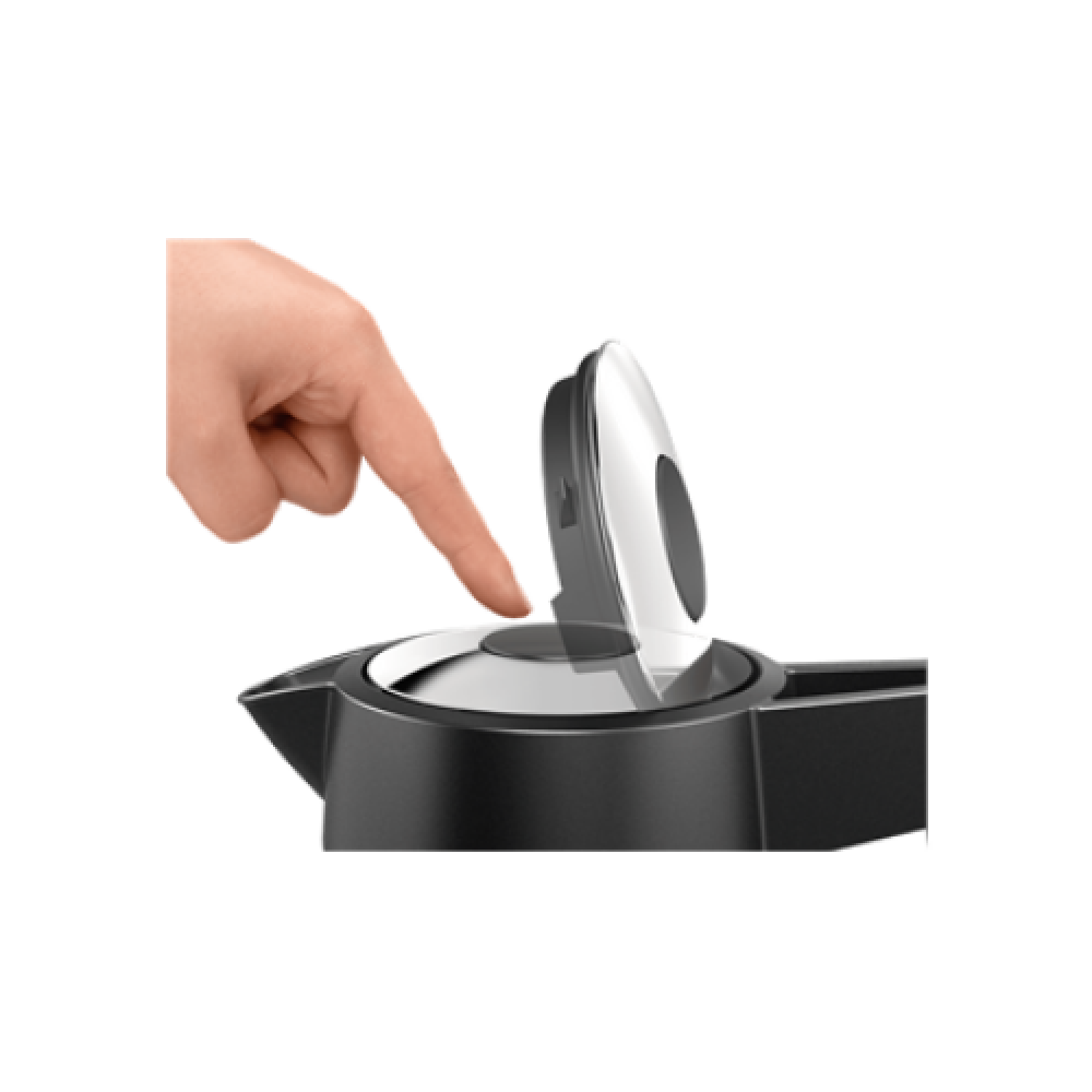 Bosch Kettle DesignLine TWK5P480 Electric, 2400 W, 1.7 L, Stainless steel, 360° rotational base, Stainless steel
