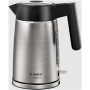 Bosch Kettle DesignLine TWK5P480 Electric, 2400 W, 1.7 L, Stainless steel, 360° rotational base, Stainless steel