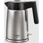 Bosch Kettle DesignLine TWK5P480 Electric, 2400 W, 1.7 L, Stainless steel, 360° rotational base, Stainless steel