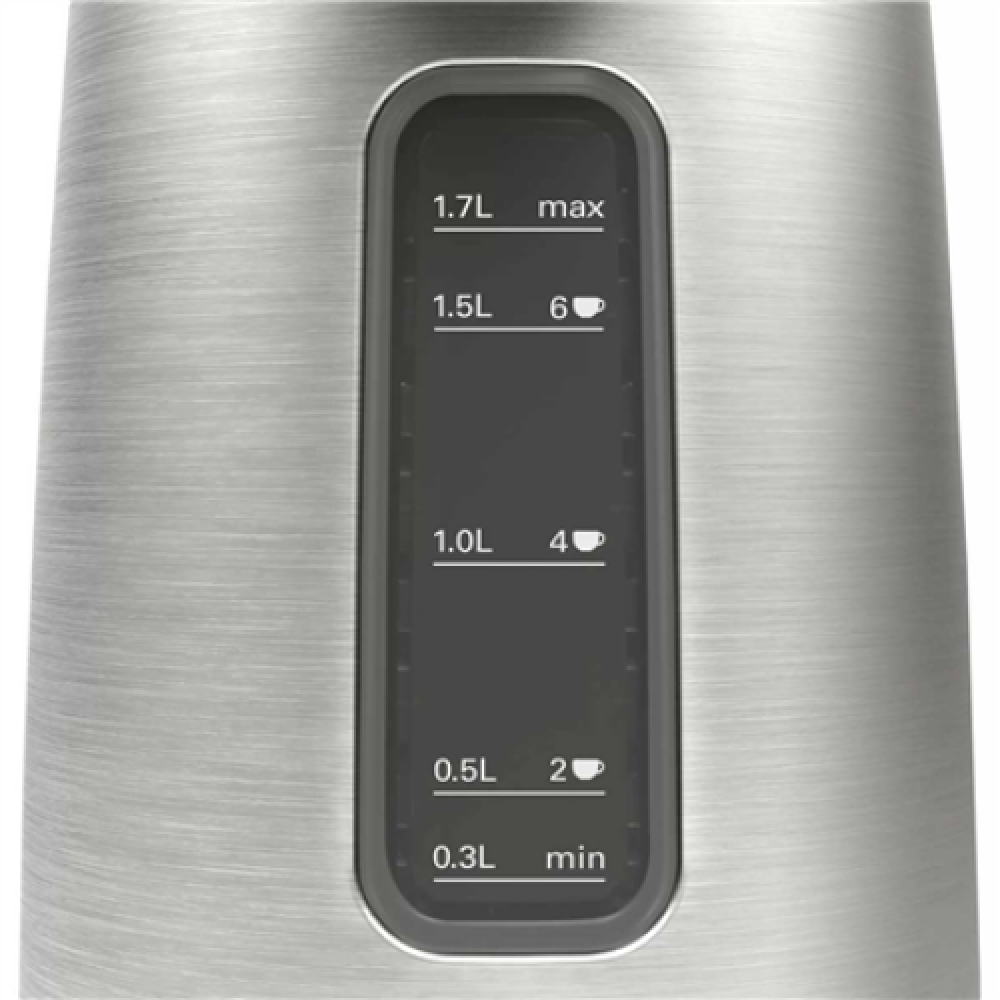 Bosch Kettle DesignLine TWK5P480 Electric, 2400 W, 1.7 L, Stainless steel, 360° rotational base, Stainless steel