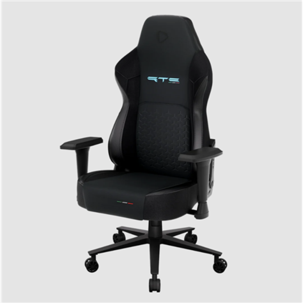 Onex , Gaming Chair , RTC ErgoGlide Alcantara , Black