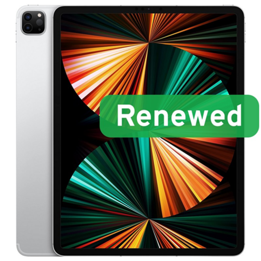 Apple Renewed CPO , iPad Pro 2021 LTE 5th A2461 , Silver , 8 GB , 128 GB , Wi-Fi , iPad OS , 12 month(s)