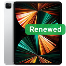 Apple Renewed CPO , iPad Pro 2021 LTE 5th A2461 , Silver , 8 GB , 128 GB , Wi-Fi , iPad OS , 12 month(s)