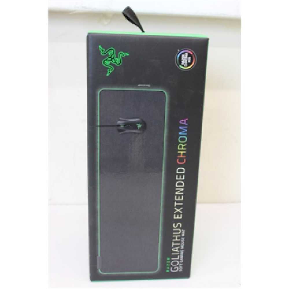 Razer Soft Gaming Mouse Mat with Chroma , Goliathus Chroma Extended , Black , UNPACKED, USED, DIRTY