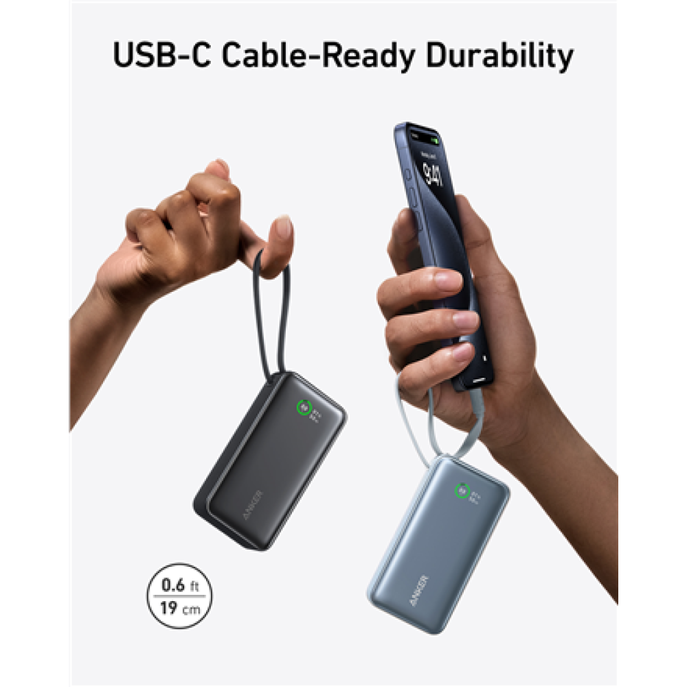 Anker 545 Nano Power Bank , A1259G61 , 10000 mAh , Green