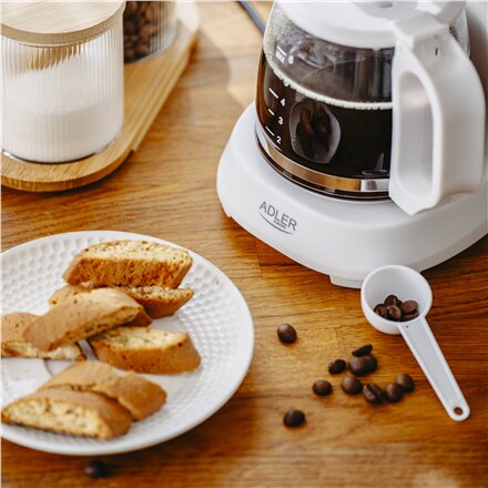 Adler Coffee Maker , AD 4381w , Drip , 600 W , White