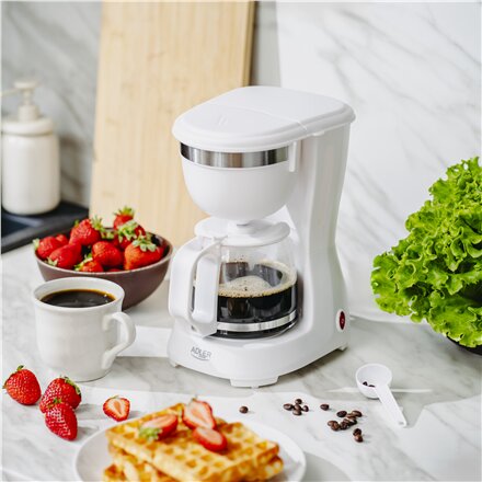 Adler Coffee Maker , AD 4381w , Drip , 600 W , White