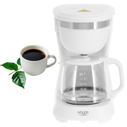 Adler Coffee Maker , AD 4381w , Drip , 600 W , White