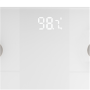 Adler Smart Bathroom Scale , AD 8186w , Maximum weight (capacity) 180 kg , Accuracy 100 g , Body Mass Index (BMI) measuring , White