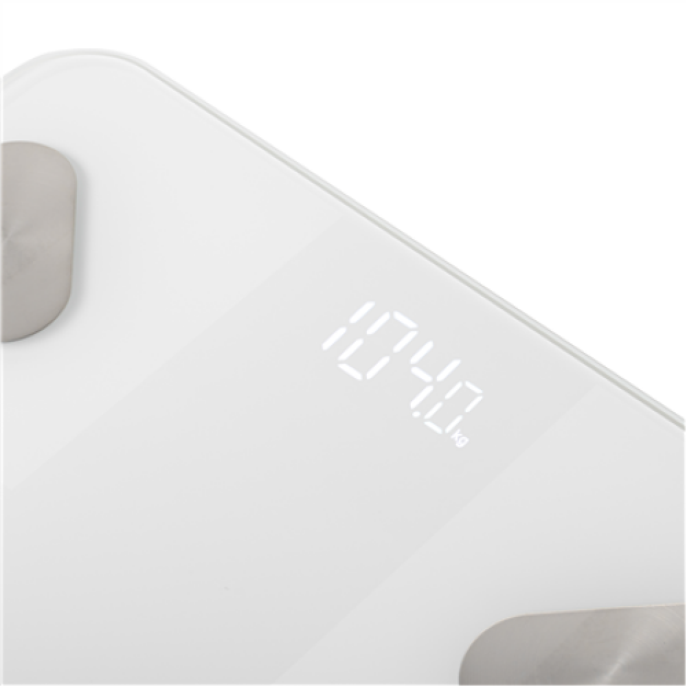 Adler Smart Bathroom Scale , AD 8186w , Maximum weight (capacity) 180 kg , Accuracy 100 g , Body Mass Index (BMI) measuring , White