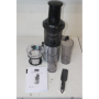 SALE OUT. Caso SJW 300 Juicer, 300 W, Stainless steel/Black Caso Juicer SJW 300 Stainless steel, 300 W, Extra large fruit input, Number of speeds 1, USED AS DEMO,SCRATCHED