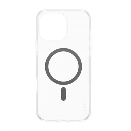 CARE Flagship Case , Back cover , Apple , iPhone 16 Pro Max , Recycled plastic , Transparent , MagSafe