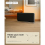 Mill Invisible Smart WiFi Panel heater G4 , PA1500WIFI4A , Panel Heater , 1500 W , Suitable for rooms up to 18-22 m² , Black , IPX4