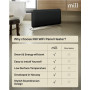 Mill Invisible Smart WiFi Panel heater G4 , PA1500WIFI4A , Panel Heater , 1500 W , Suitable for rooms up to 18-22 m² , Black , IPX4