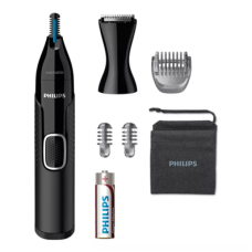 Philips , NT5650/16 , Nose, Ear, Eyebrow and Detail Hair Trimmer , Nose, Ear, Eyebrow and Detail Hair Trimmer , Black