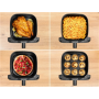 TEFAL Easy Fry Mega Air Fryer , EY855D10 , Power 1700 W , Capacity 7.5 L , Black
