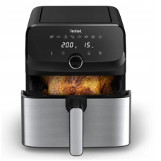 TEFAL Easy Fry Mega Air Fryer , EY855D10 , Power 1700 W , Capacity 7.5 L , Black