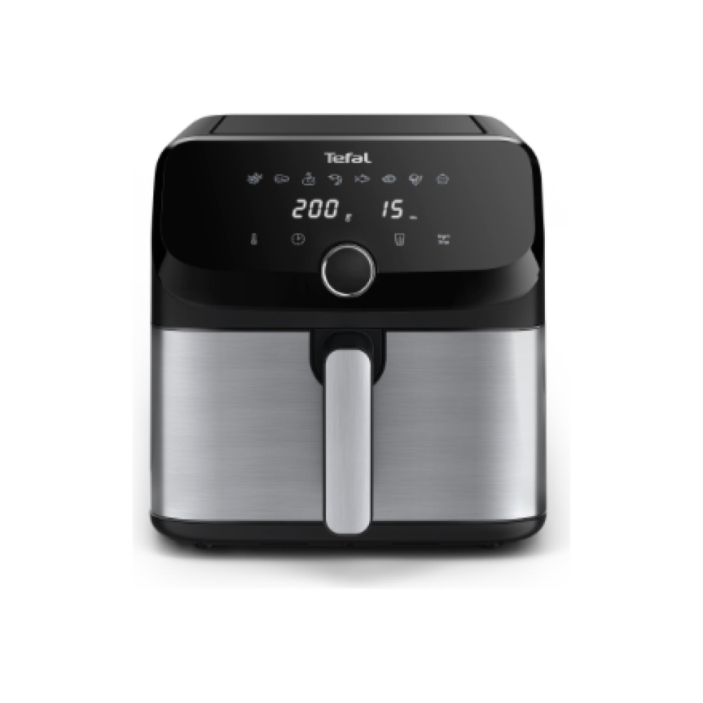 TEFAL Easy Fry Mega Air Fryer , EY855D10 , Power 1700 W , Capacity 7.5 L , Black