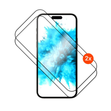 Fixed Screen protector , Apple , iPhone 17 Pro , Tempered glass , Black , Full Cover 2.5D Fixed Screen protector , Apple , iPhone 17 Pro , Tempered glass , Black , Full Cover 2.5D
