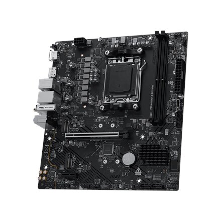MSI PRO A620AM-G EVO WIFI , Processor family AMD , Processor socket AM5 , DDR5 , Number of SATA connectors 4 , Supported hard disk drive interfaces SATA, M.2