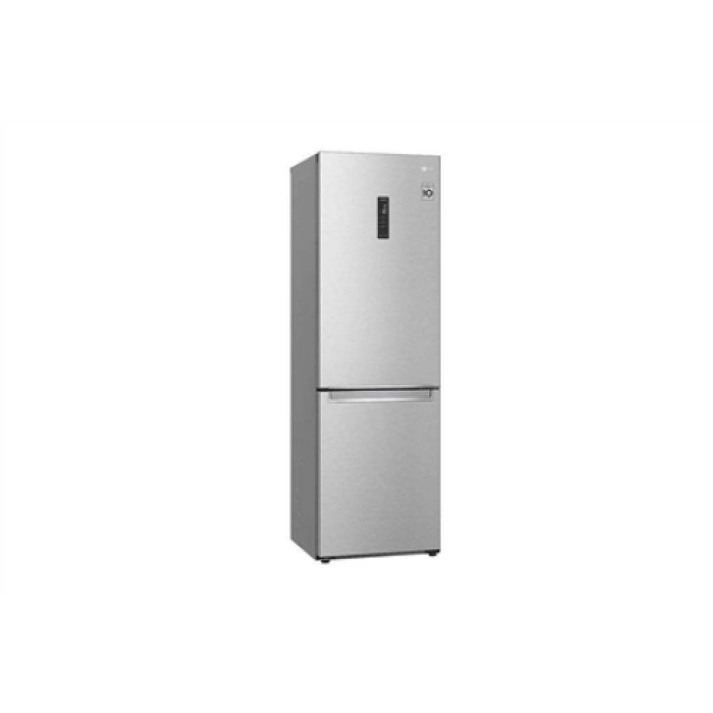 LG Refrigerator GBB71NSUGN Energy efficiency class D Free standing Combi Height 186 cm No Frost system Fridge net capacity 234 L Freezer net capacity 107 L Display 35 dB Stainless steel