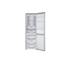 LG Refrigerator GBB71NSUGN Energy efficiency class D Free standing Combi Height 186 cm No Frost system Fridge net capacity 234 L Freezer net capacity 107 L Display 35 dB Stainless steel