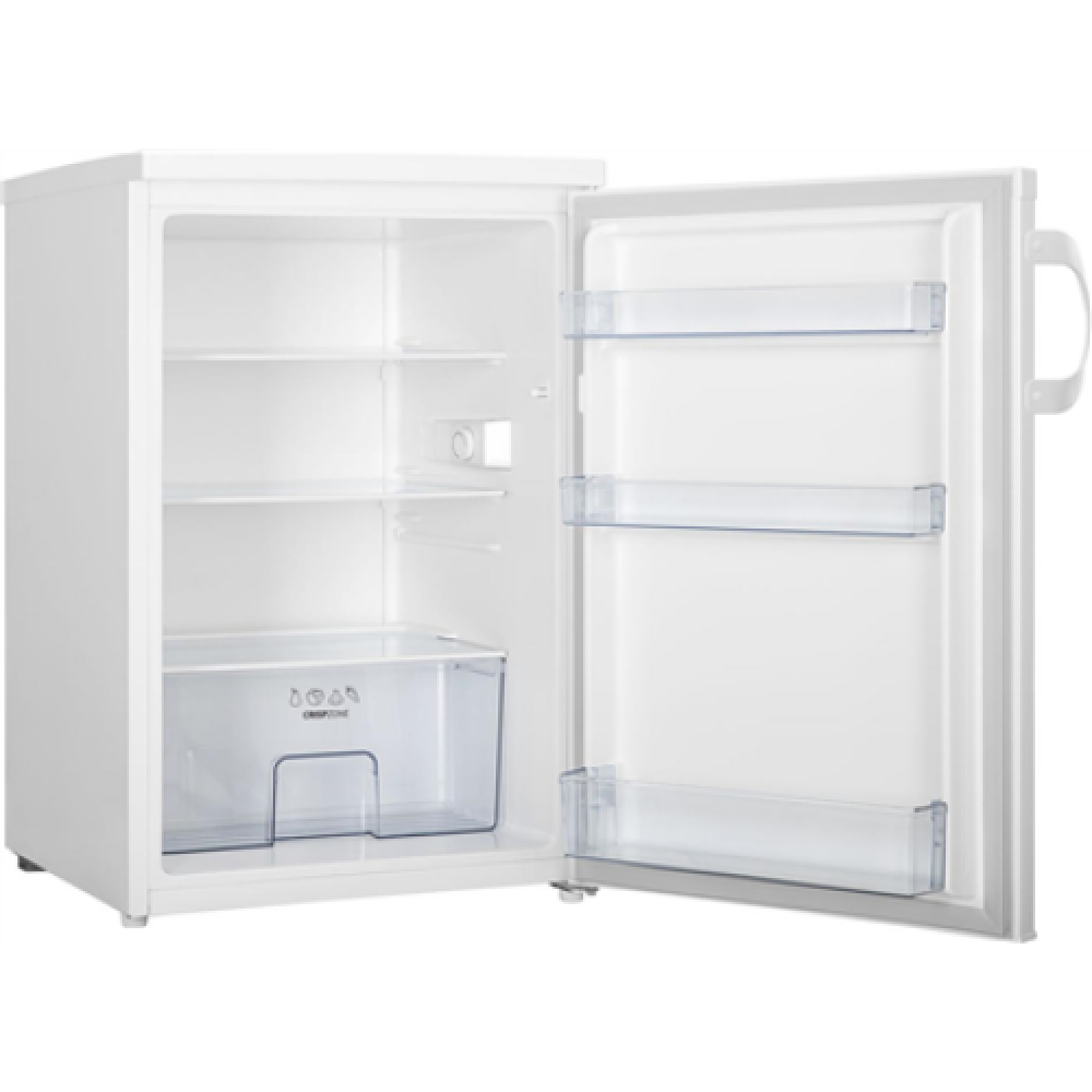 Gorenje Refrigerator , R492PW , Energy efficiency class E , Free standing , Larder , Height 84.5 cm , Fridge net capacity 133 L , 40 dB , White