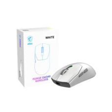 MSI Gaming Mouse , FORGE GM340 WIRELESS , Wireless , 2.4 GHz, Bluetooth, USB , White MSI Gaming Mouse , FORGE GM340 WIRELESS , Wireless , 2.4 GHz, Bluetooth, USB , White