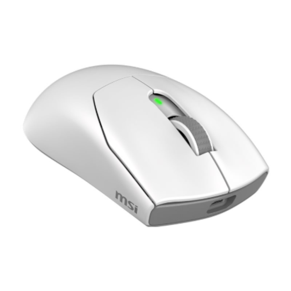 MSI Gaming Mouse , FORGE GM340 WIRELESS , Wireless , 2.4 GHz, Bluetooth, USB , White