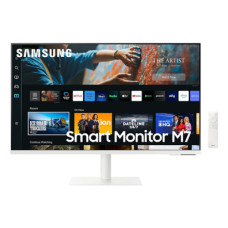 Samsung , Smart Monitor , LS32CM703UUXDU , 32 , VA , 4K , 16:9 , 60 Hz , 4 ms , 3840 x 2160 , 300 cd/m² , HDMI ports quantity 2 , White