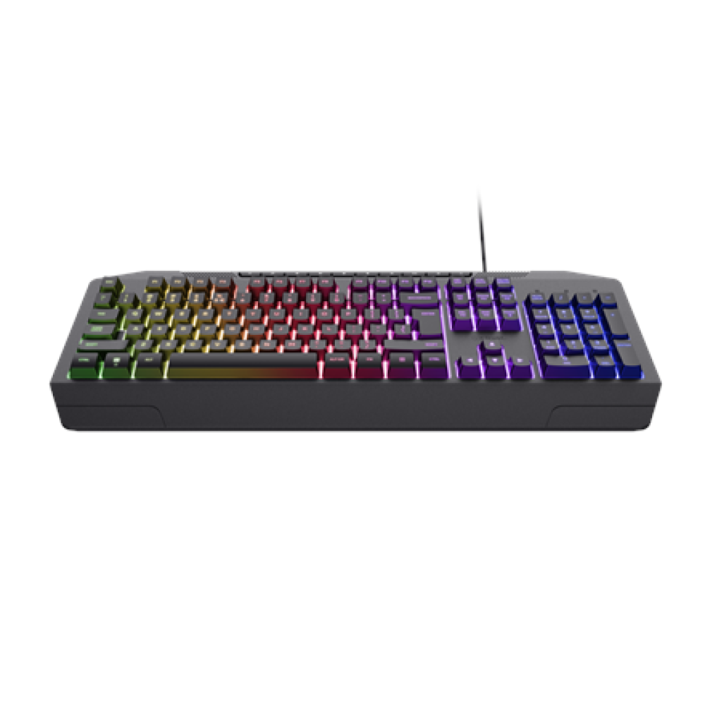 24722 Trust , Illuminated Gaming Keyboard , GXT 836 Evocx , Gaming Keyboard , Wired , US , USB-A 2.0