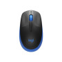 Logitech , Full size Mouse , M190 , Wireless , USB , Blue
