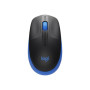 Logitech , Full size Mouse , M190 , Wireless , USB , Blue
