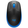 Logitech , Full size Mouse , M190 , Wireless , USB , Blue