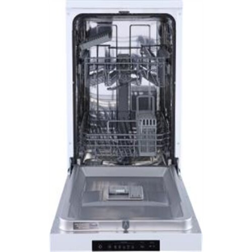Freestanding , Width 44.8 cm , Number of place settings 9 , Number of programs 5 , Energy efficiency class E , White