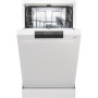 Freestanding , Width 44.8 cm , Number of place settings 9 , Number of programs 5 , Energy efficiency class E , White