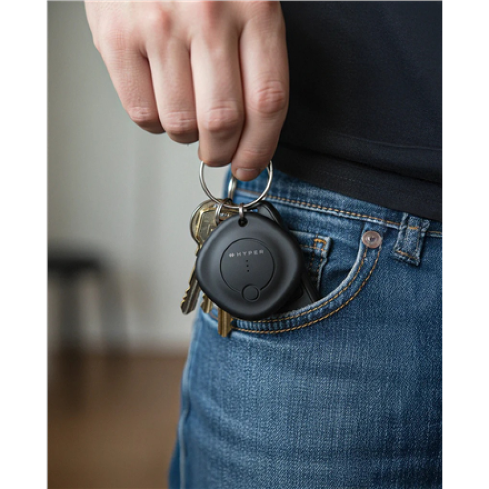 Hyper HyperShield Universal Find My Locator , HS5800BKGL , Black