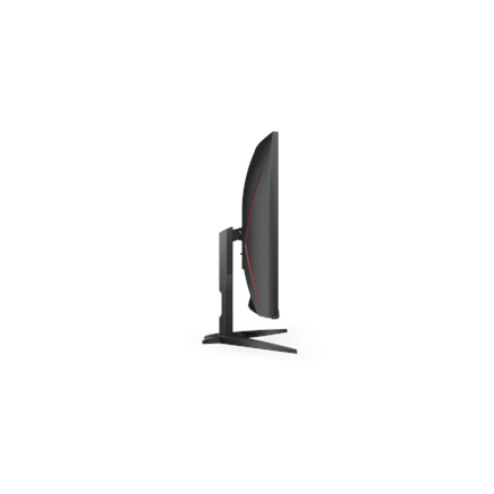 AOC Curved Gaming Monitor C32G2AE/BK 31.5 , VA, FHD, 1920 x 1080, 16:9, 1 ms, 250 cd/m², Black/Red